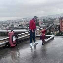  Rilevatori di fiamma e Monitori Ospedale Gaslini Genova - Visa Estintori S.r.l.