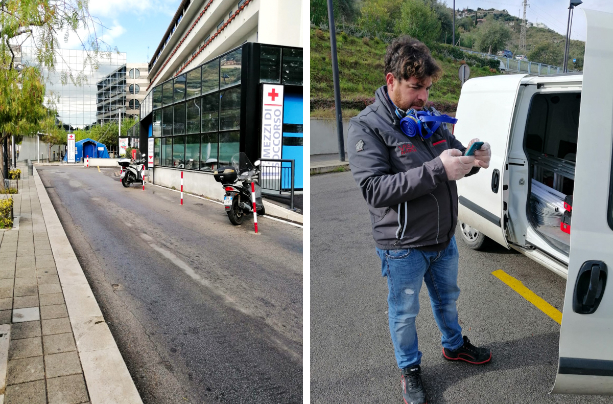 Messa in sicurezza dell'area Covid presso la Fondazione Istituto G. Giglio di Cefalù (Palermo) - Visa Estintori S.r.l. Messa in sicurezza dell'area Covid presso la Fondazione Istituto G. Giglio di Cefalù (Palermo) - Visa Estintori S.r.l.