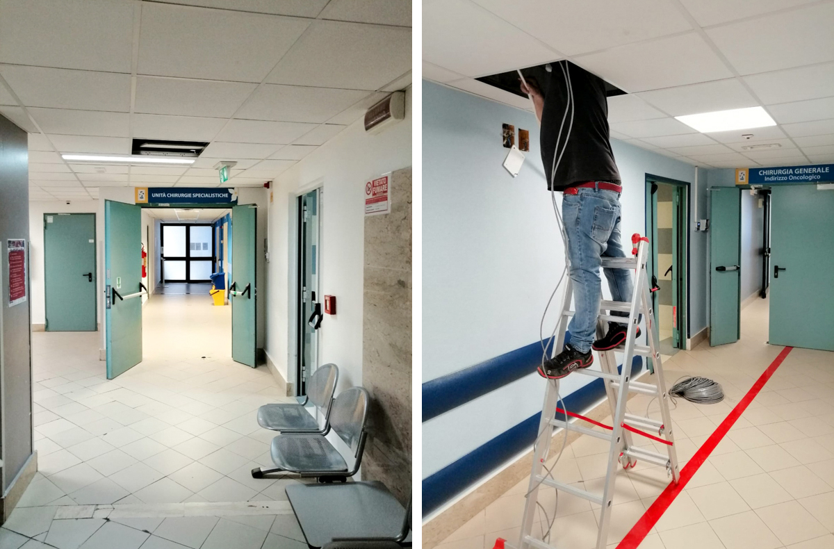 Messa in sicurezza dell'area Covid presso la Fondazione Istituto G. Giglio di Cefalù (Palermo) - Visa Estintori S.r.l. Messa in sicurezza dell'area Covid presso la Fondazione Istituto G. Giglio di Cefalù (Palermo) - Visa Estintori S.r.l.